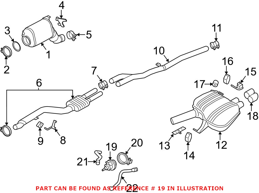 Genuine BMW 18308514448 - Diesel Exhaust Fluid (DEF) Injector