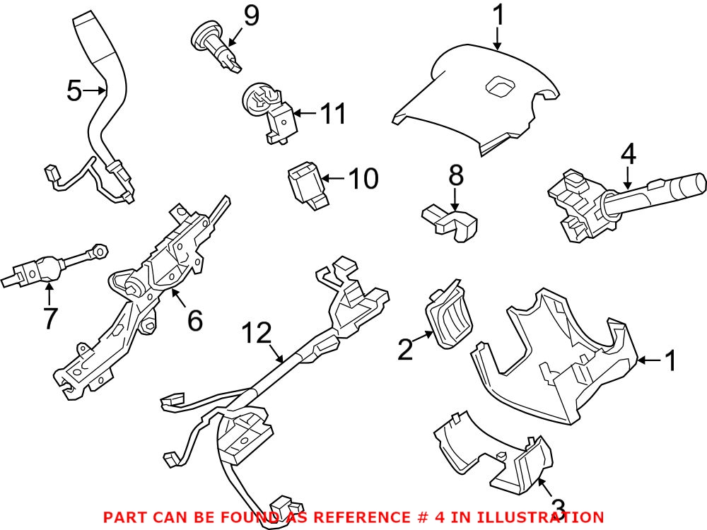 Genuine Chevrolet 22982103 - Combination Switch