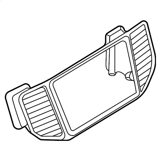 Genuine VW/Audi 3CN858418K041 - Dashboard Air Vent