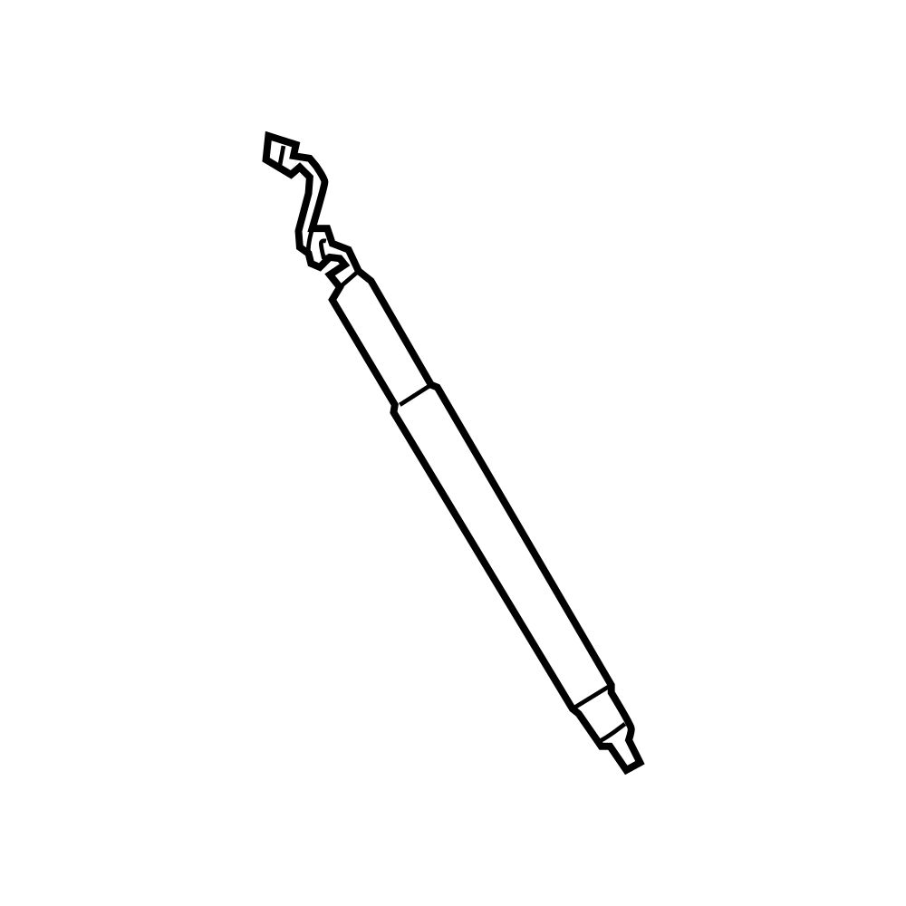 Genuine BMW 51249482800 - Hatch Lift Support (Rear)