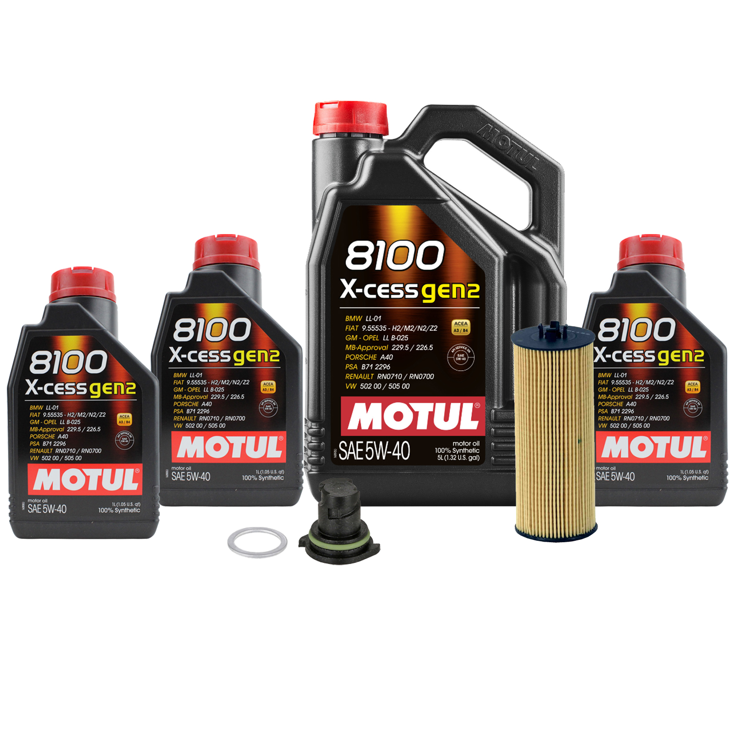 Wix 5128278 - Engine Oil Change Kit