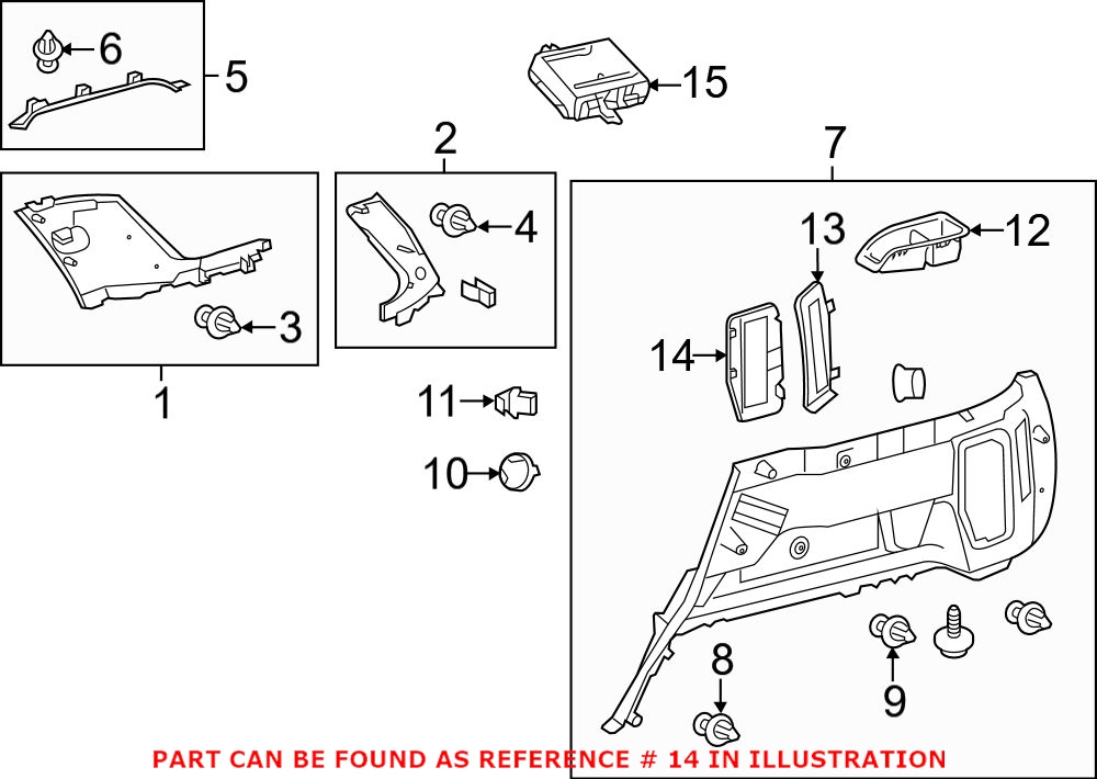 Genuine Toyota 6476635040C0 - Floor Jack Cover (Left)
