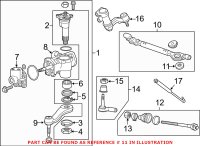 Genuine Chevrolet 22754875 - Steering Center Link Spacer