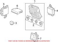 Genuine Honda 38200T0AA21 - Fuse Box