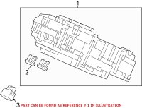 Genuine Honda 38200T7SA11 - Fuse and Relay Center