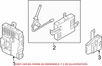 Genuine Hyundai 919503S050 - Fuse Box