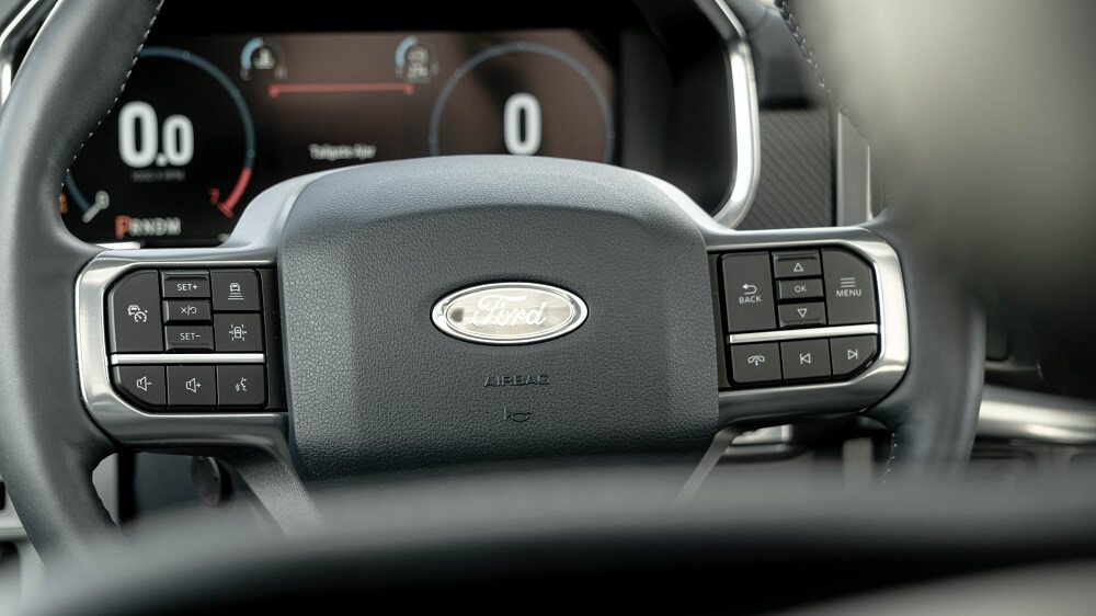 2022 f150 steering wheel
