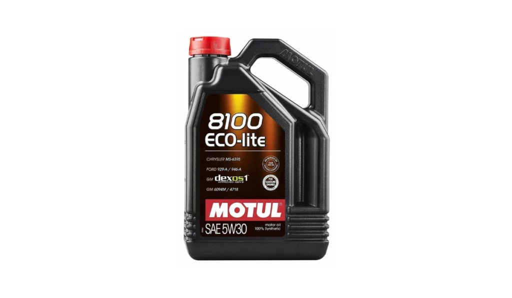 motul eco-lite 5w-30 engine oil dexos 1 gen 2 motul 108214