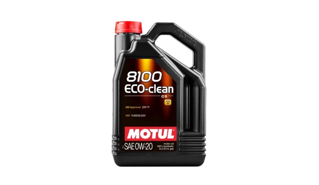 motul engine oil eco-clean 8100 0w-20 109961